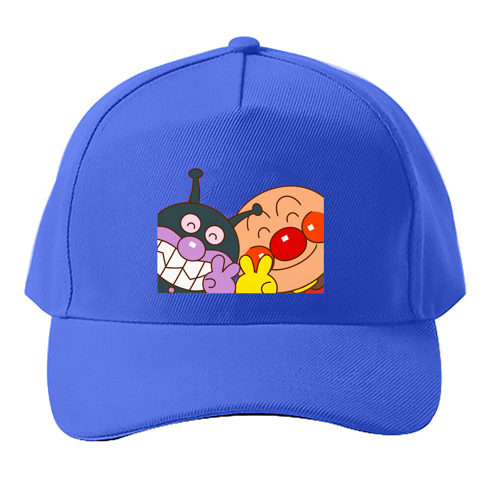 （画像用） アンパンマン Anpanman ベースボールキャップ 綿100％ 男女兼用 帽子 スポーツ